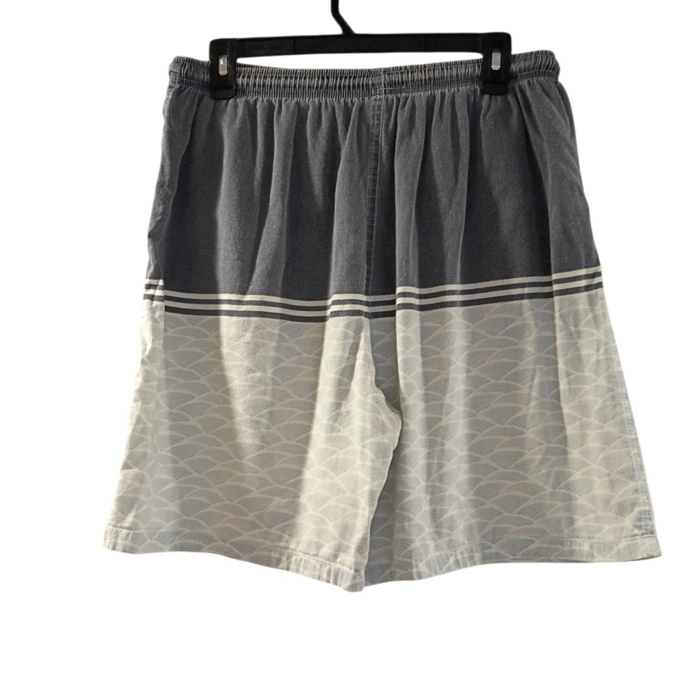 Men's Coop Select Athletic 100% Cotton Lightweight Shorts Size XXL Black Gray - Picture 5 of 8